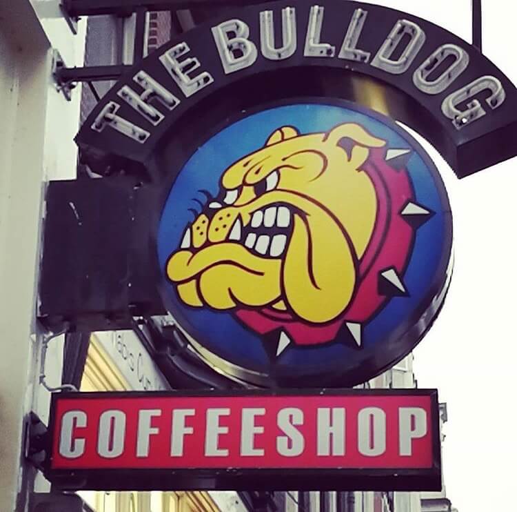 Amsterdam interrail coffee shop