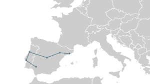 Interrail Spanien