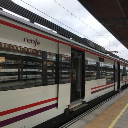 Renfe tog i Spanien
